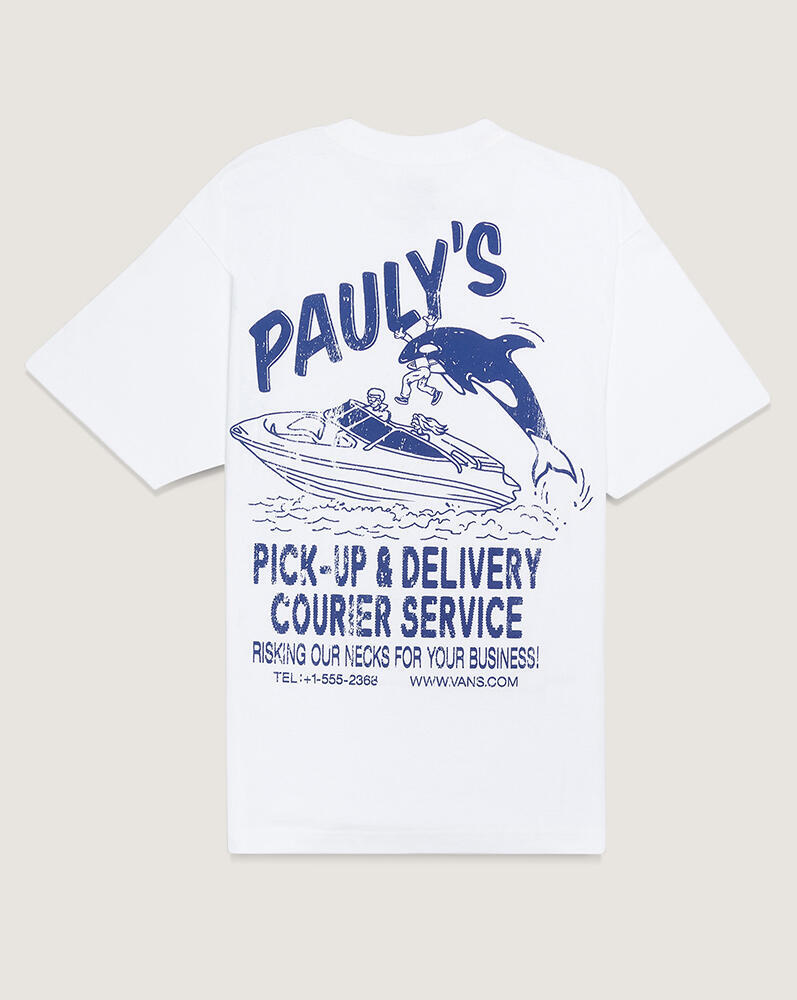 Remera Mc Vans Paulys Delivery Blanco