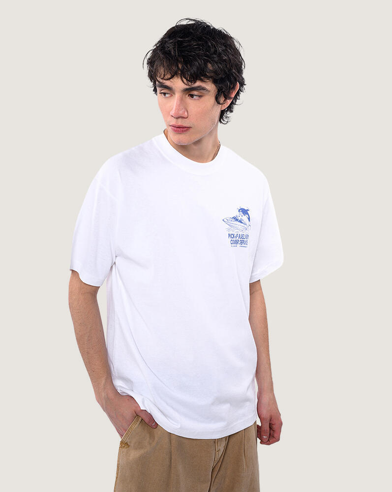 Remera Mc Vans Paulys Delivery Blanco