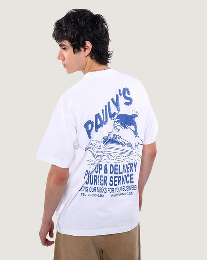 Remera Mc Vans Paulys Delivery Blanco