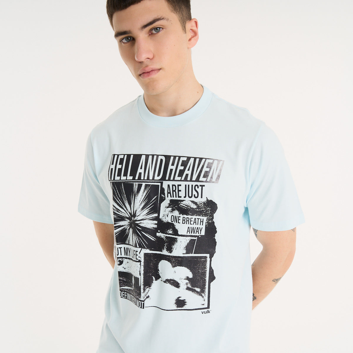 Remera Mc Vulk Heaven Tee Sky Blue