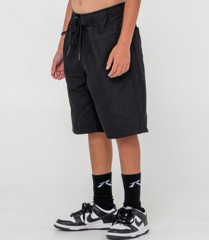 Bermuda Rusty Wear Eva Elastic Short Boys Black