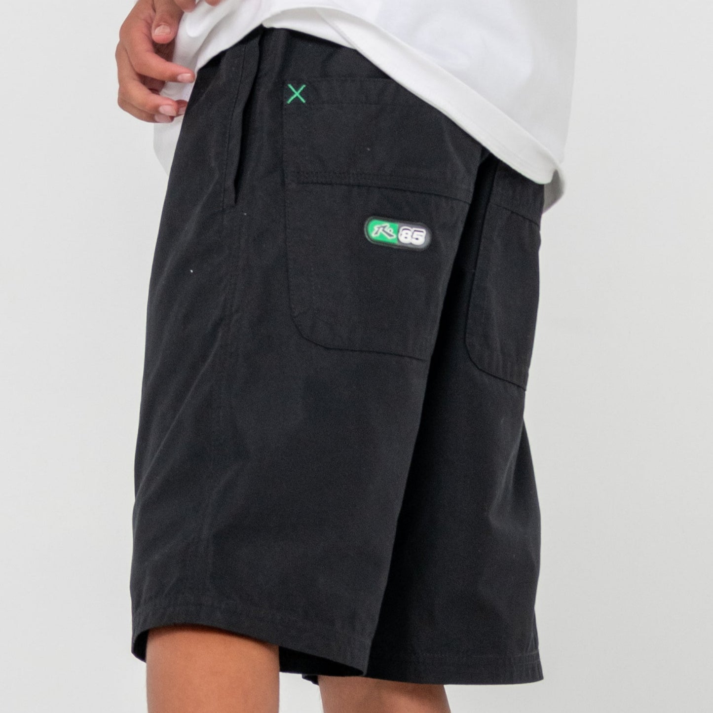 Bermuda Rusty Wear Eva Elastic Short Boys Black