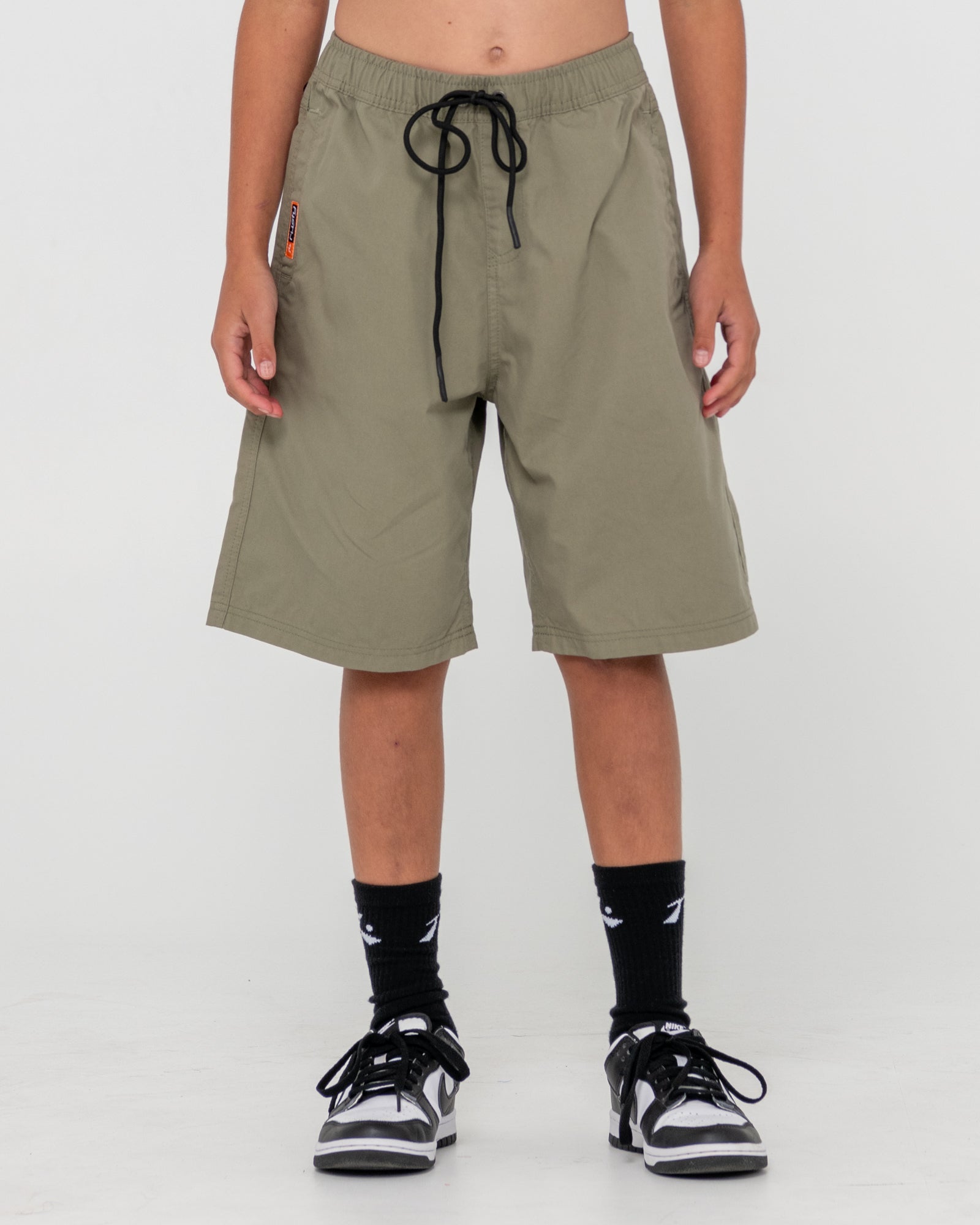 Bermuda Rusty Wear Eva Elastic Short Boys Savanna