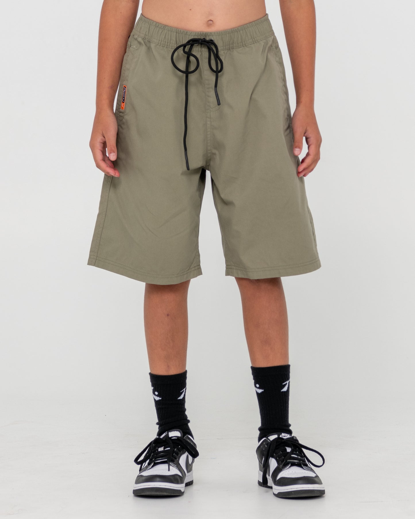 Bermuda Rusty Wear Eva Elastic Short Boys Savanna