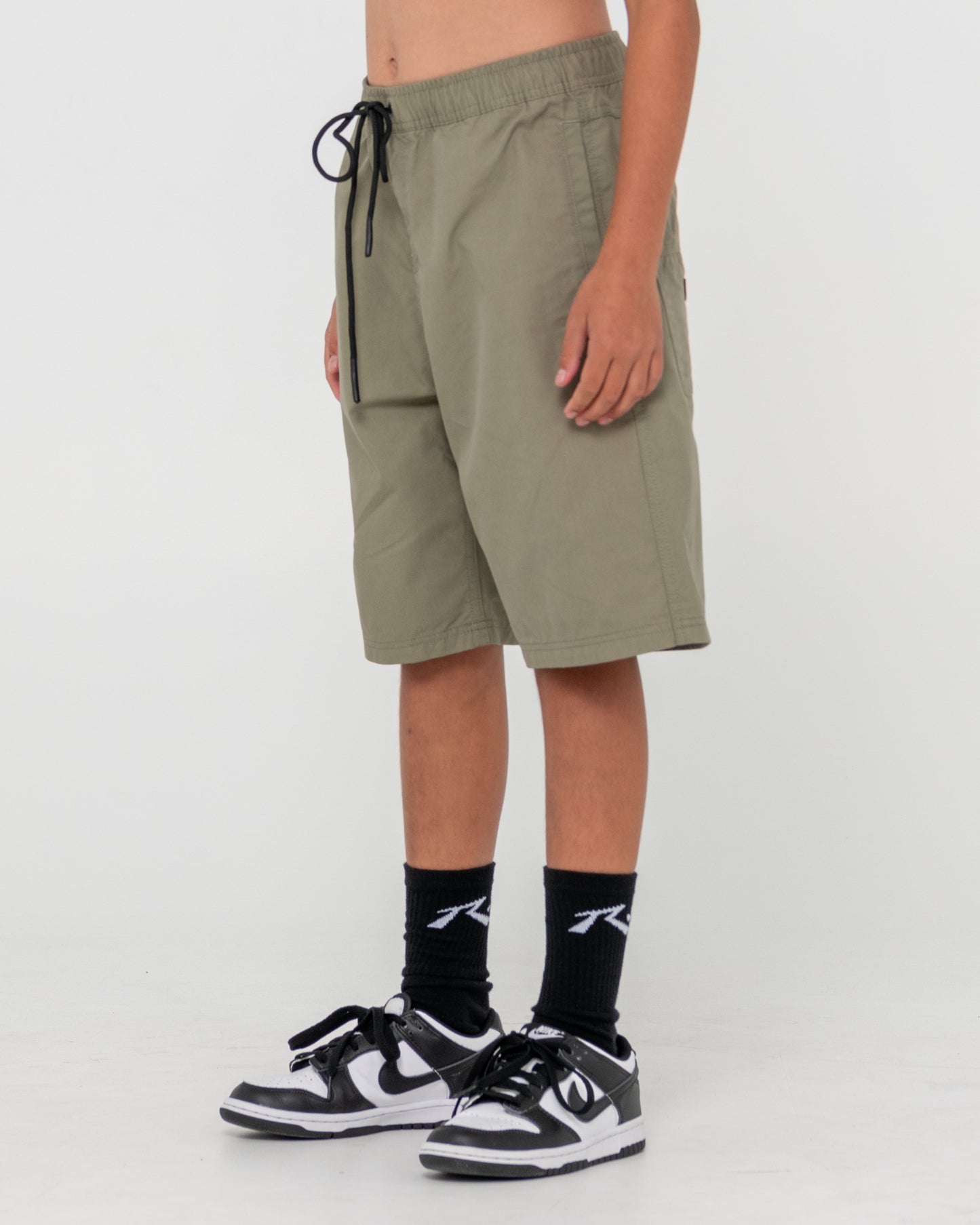 Bermuda Rusty Wear Eva Elastic Short Boys Savanna