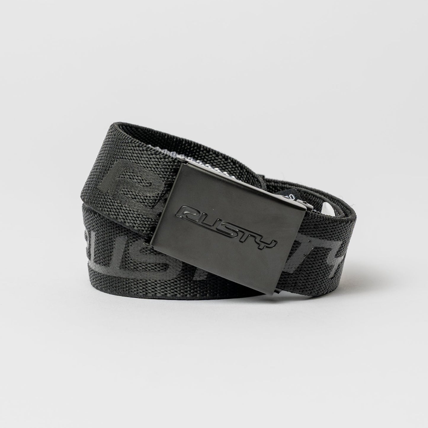 Cinturon Rusty Flip Daddy Elastic Webbing Belt Black