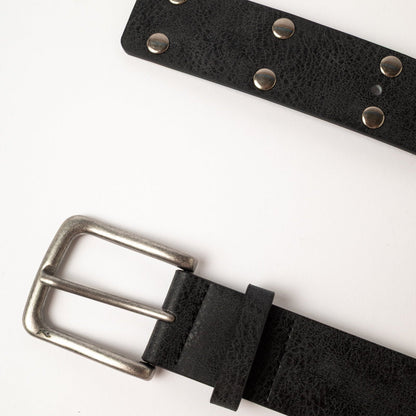 Cinturon Rusty Worn Out Stud Belt* Black