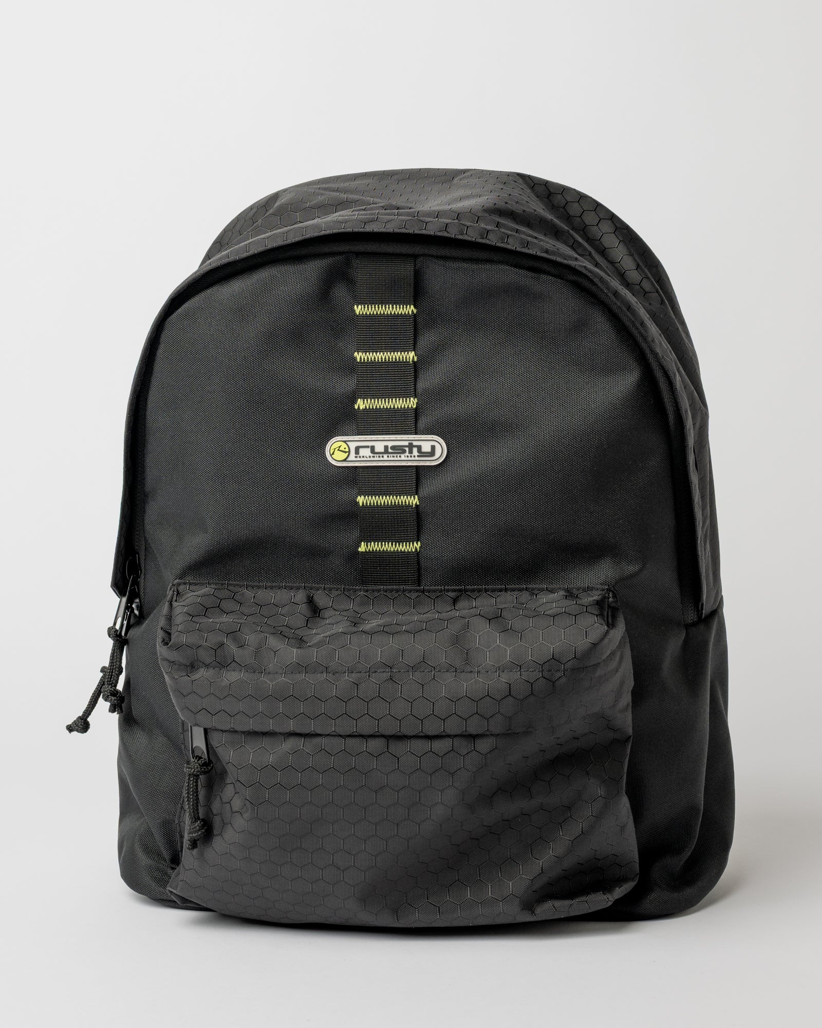 Mochila Rusty Voltage Backpack Black/Sulphur