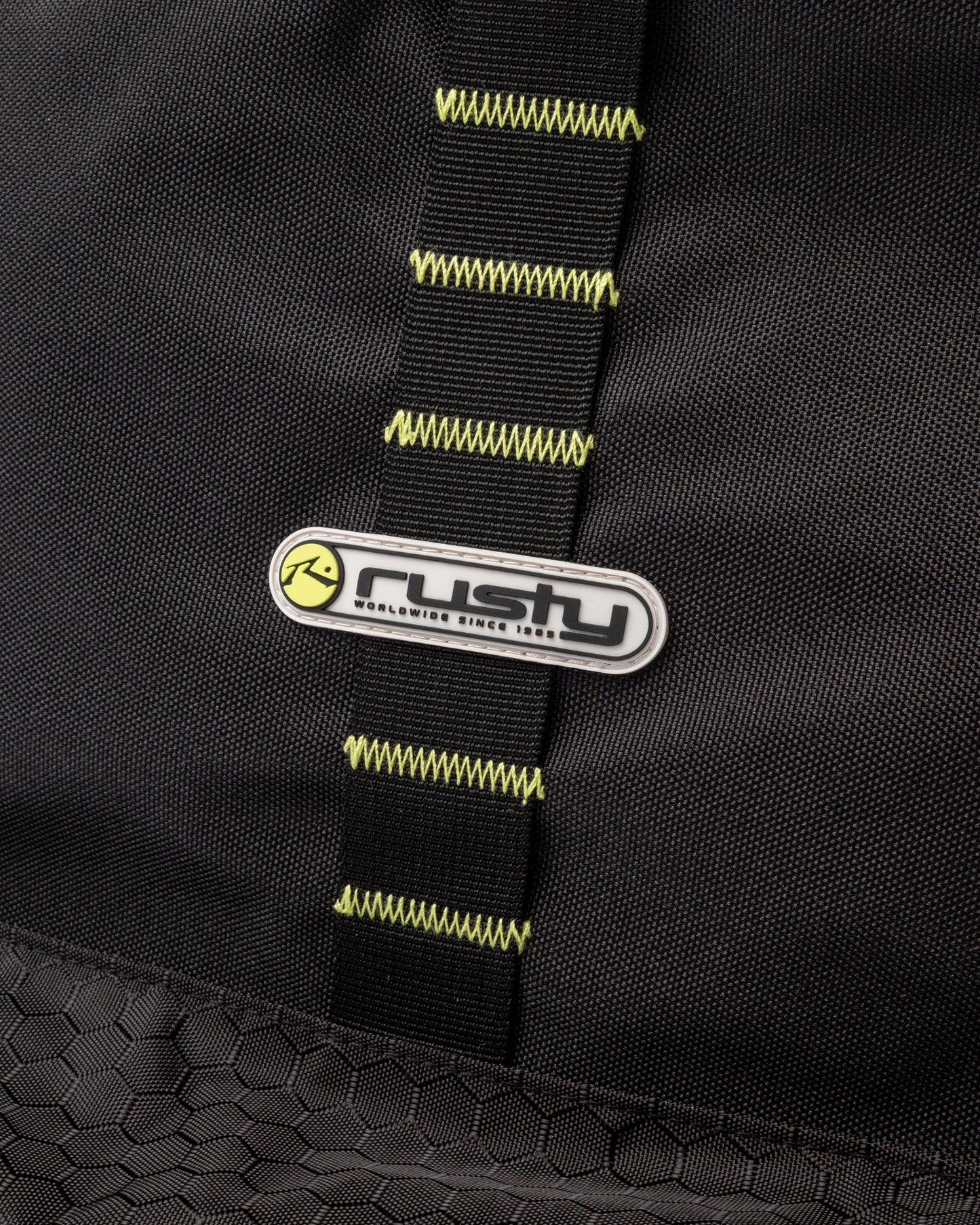 Mochila Rusty Voltage Backpack Black/Sulphur