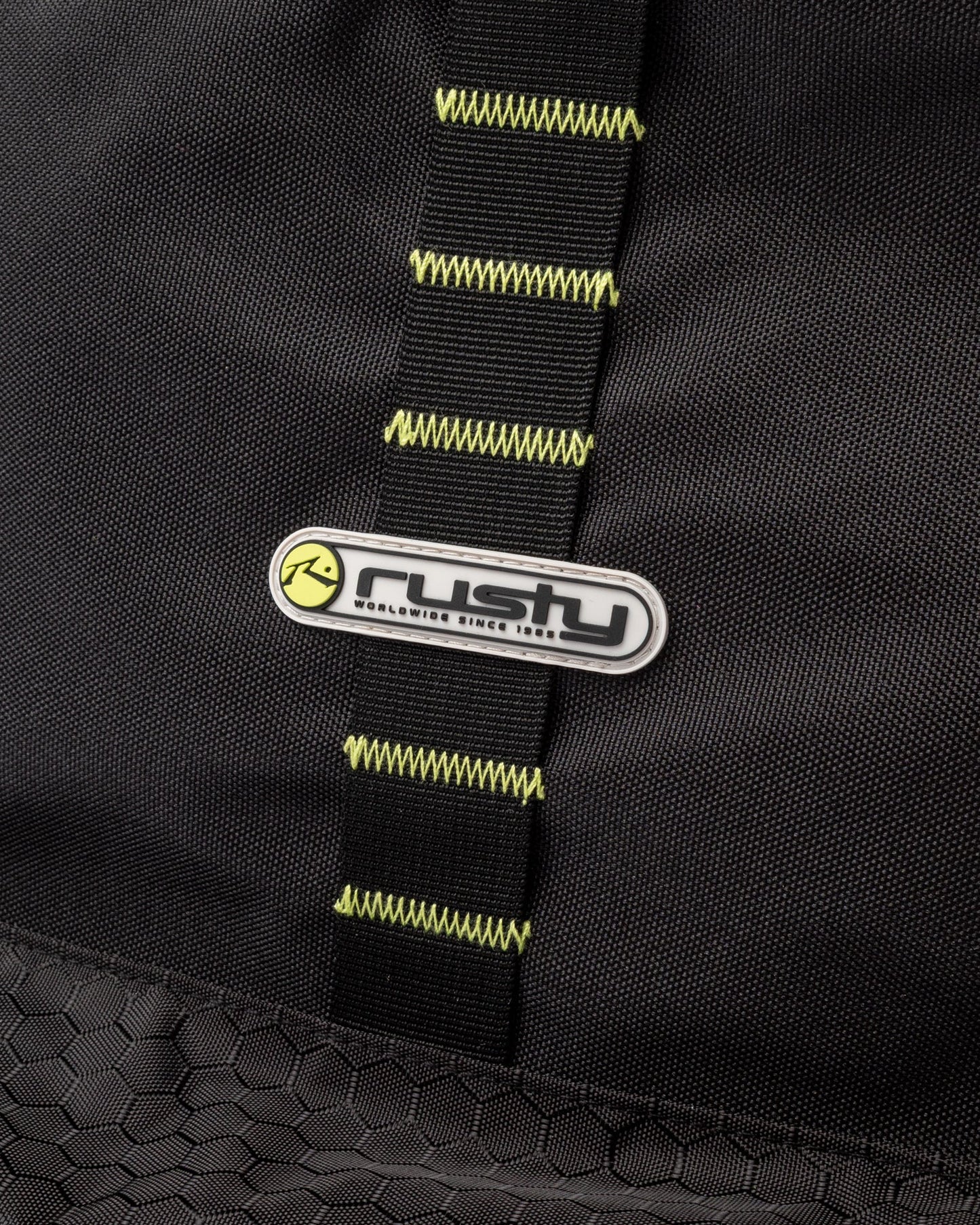 Mochila Rusty Voltage Backpack Black/Sulphur