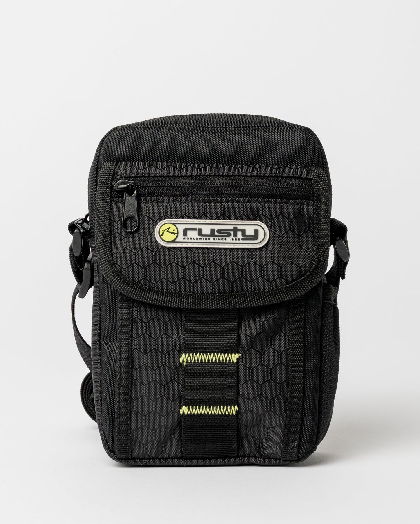 Bolso Rusty Voltage Crossbody Bag Black/Sulphur