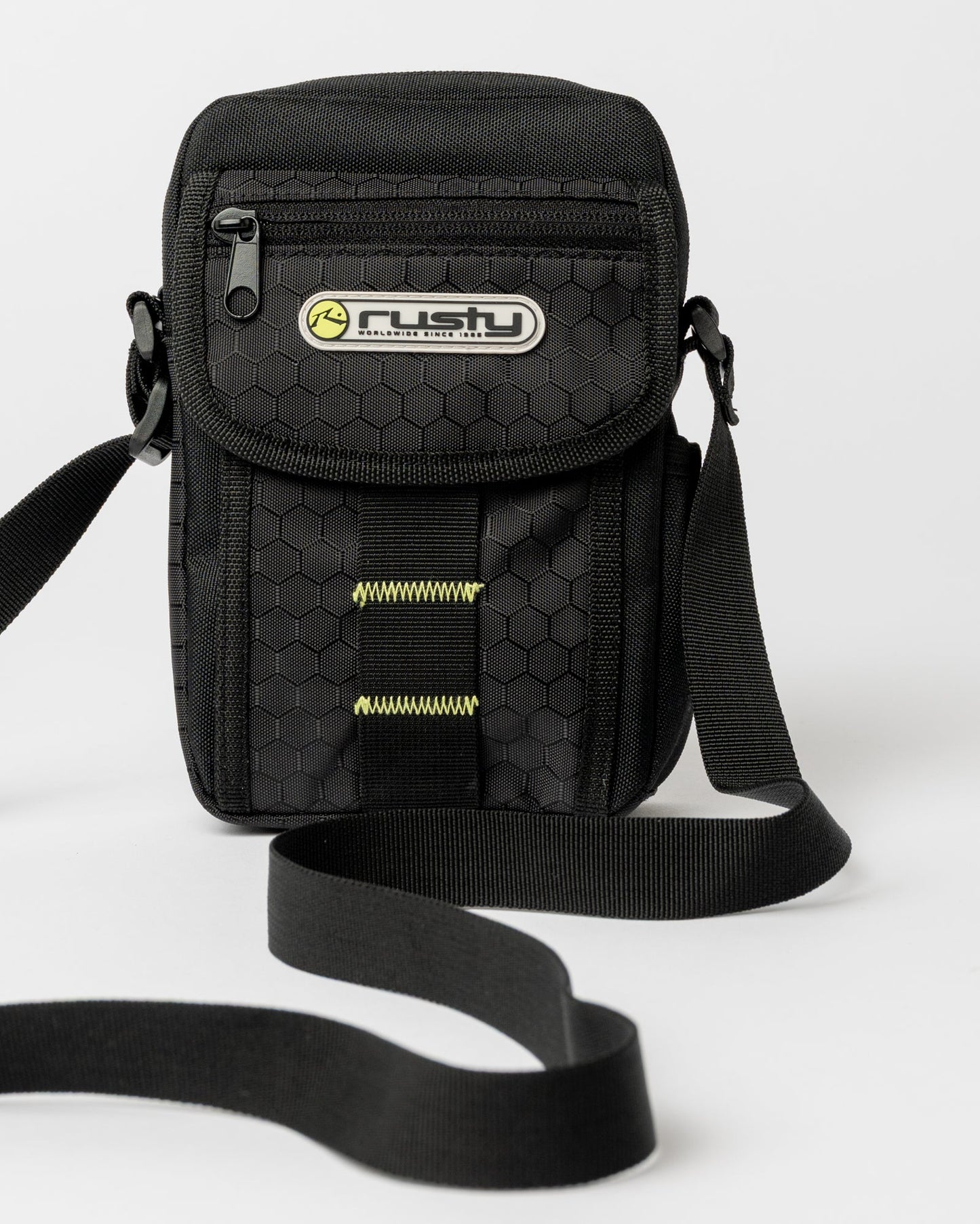 Bolso Rusty Voltage Crossbody Bag Black/Sulphur