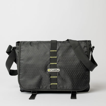 Bolso Rusty Voltage Messenger Bag Black/Sulphur