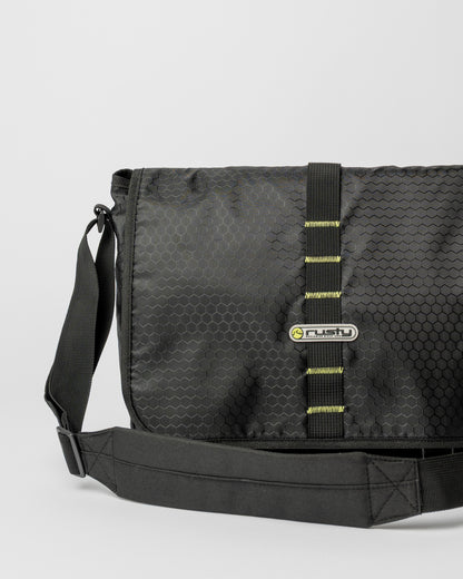 Bolso Rusty Voltage Messenger Bag Black/Sulphur