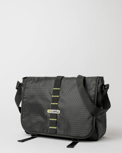 Bolso Rusty Voltage Messenger Bag Black/Sulphur