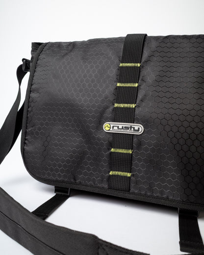 Bolso Rusty Voltage Messenger Bag Black/Sulphur