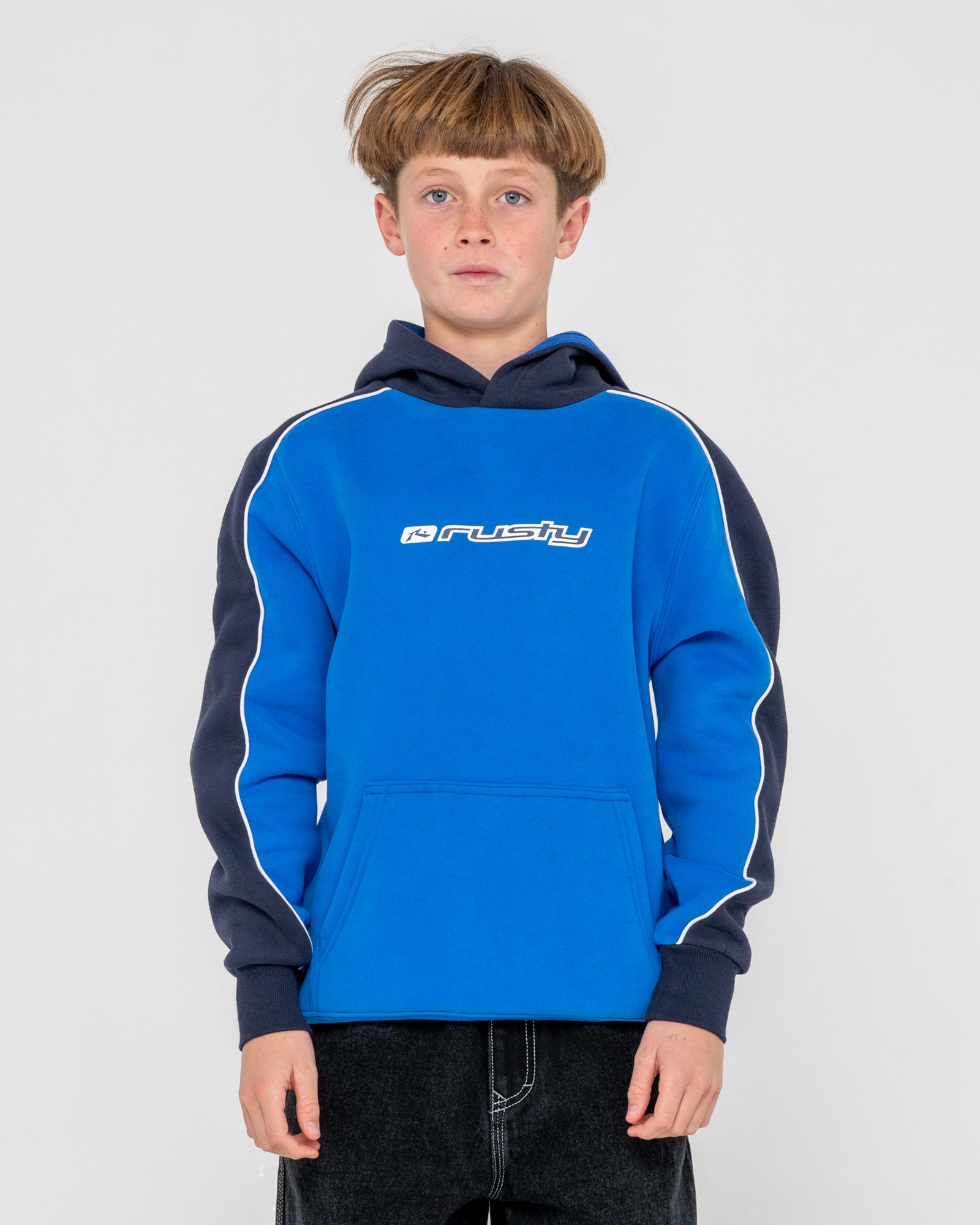 Canguro Rusty Panela Anderson 2.0 Hooded Fleece Boys Royal Blue