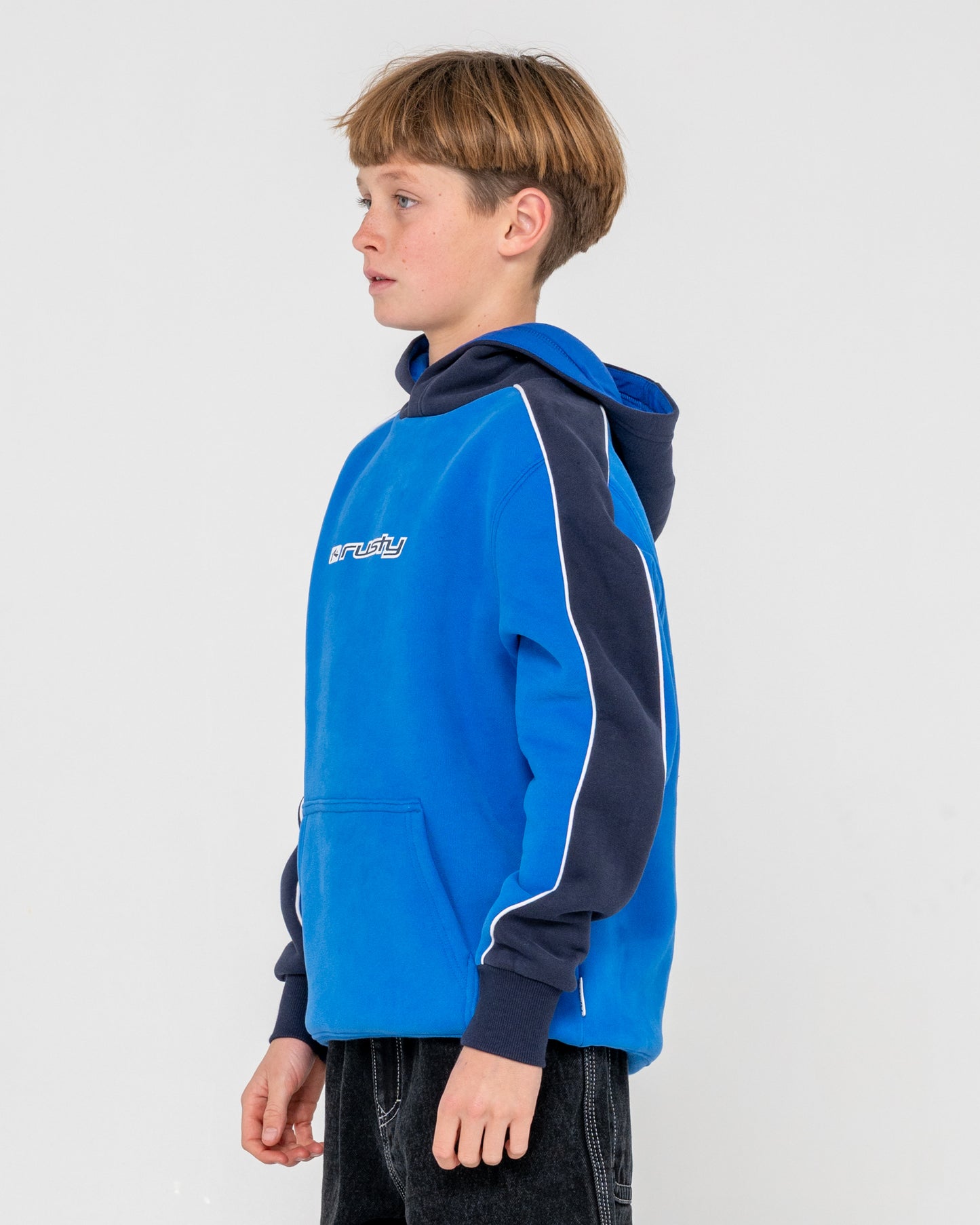 Canguro Rusty Panela Anderson 2.0 Hooded Fleece Boys Royal Blue