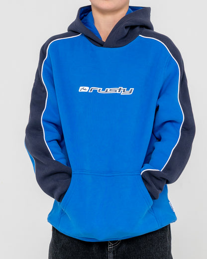 Canguro Rusty Panela Anderson 2.0 Hooded Fleece Boys Royal Blue