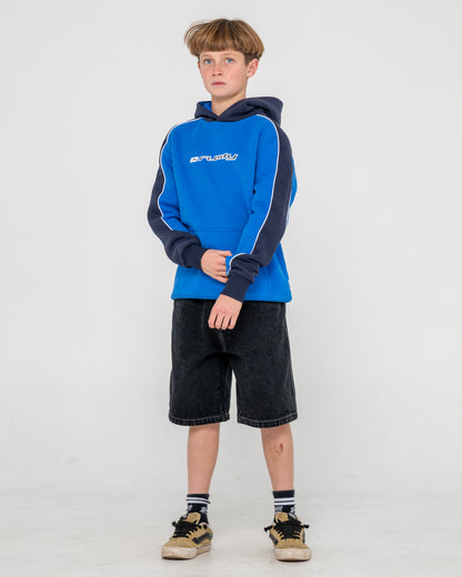 Canguro Rusty Panela Anderson 2.0 Hooded Fleece Boys Royal Blue