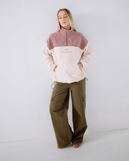 Polar Rusty Central Division Crew Polar Fleece* Pink A Boo