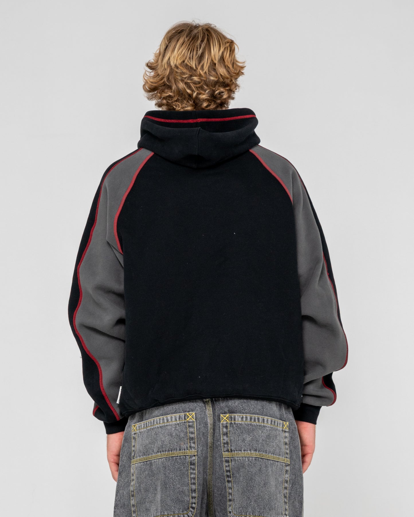 Canguro Rusty Paneka Hooded Fleece Black