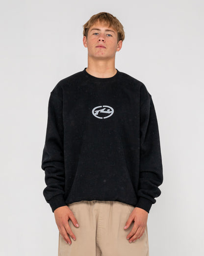 Buzo Rusty Turbo Crew Fleece Black