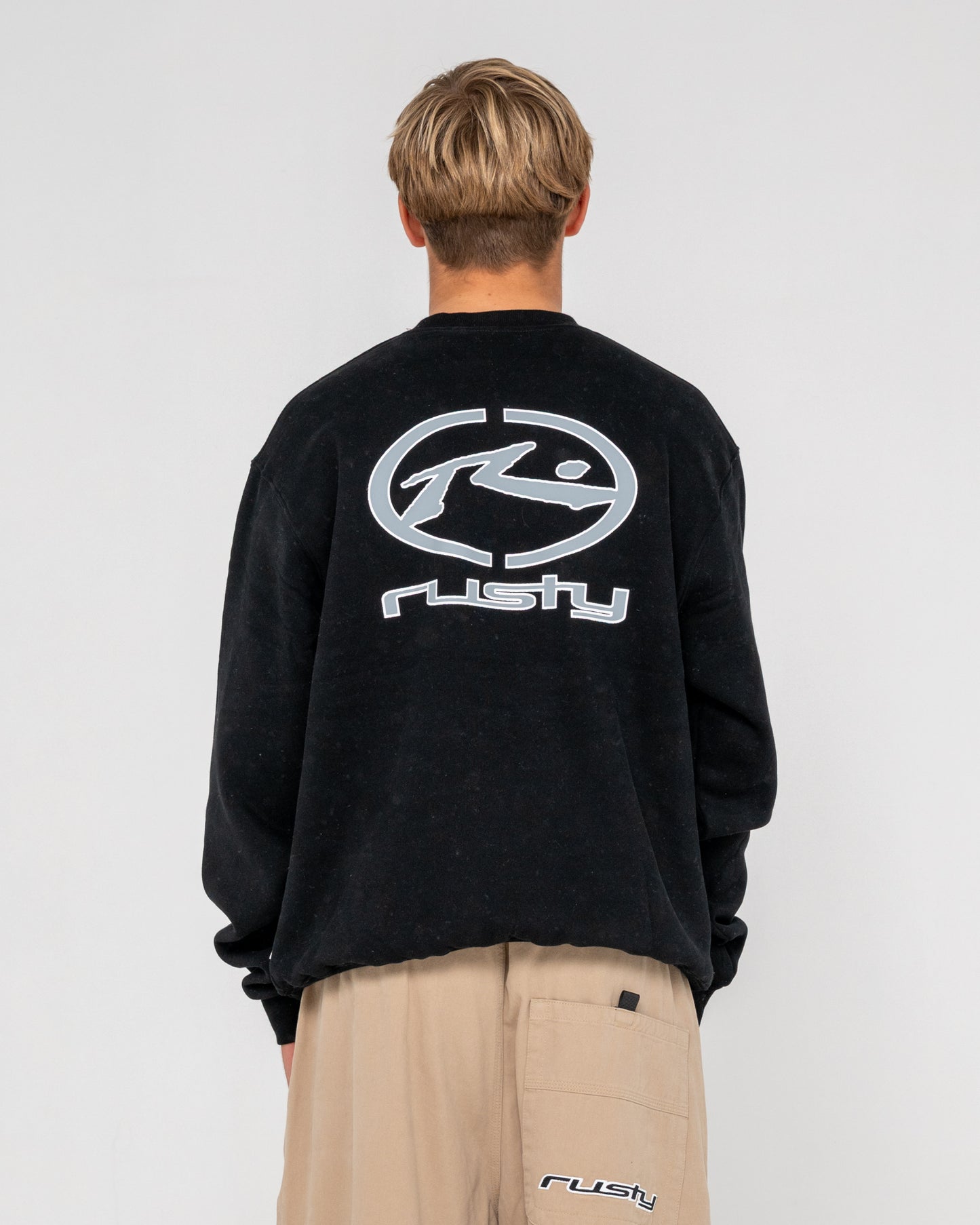 Buzo Rusty Turbo Crew Fleece Black