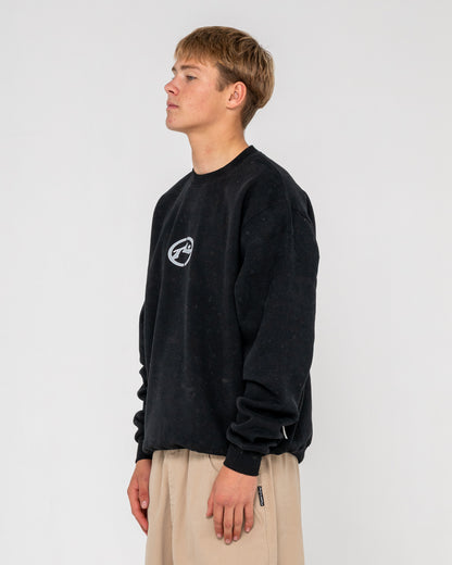 Buzo Rusty Turbo Crew Fleece Black