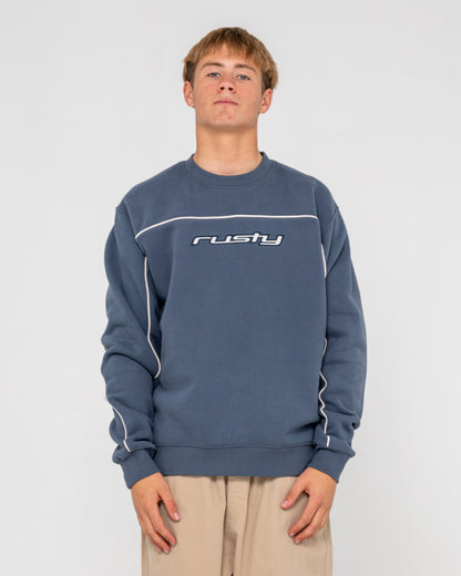 Buzo Rusty Trigger Crew Fleece Atlantic Blue