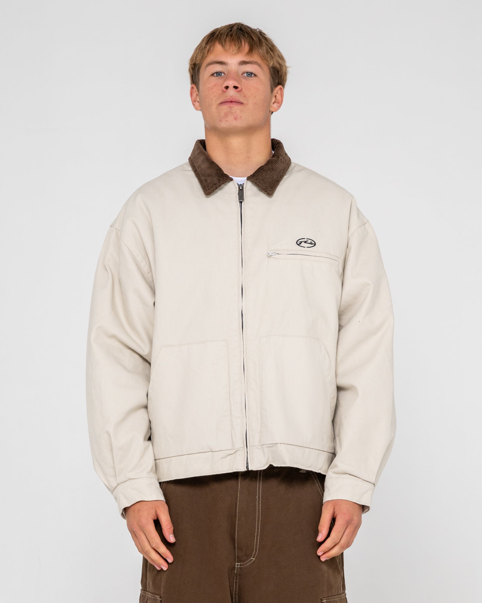 Campera Abrigo Rusty Wookie Workwear Jacket Abbey Stone