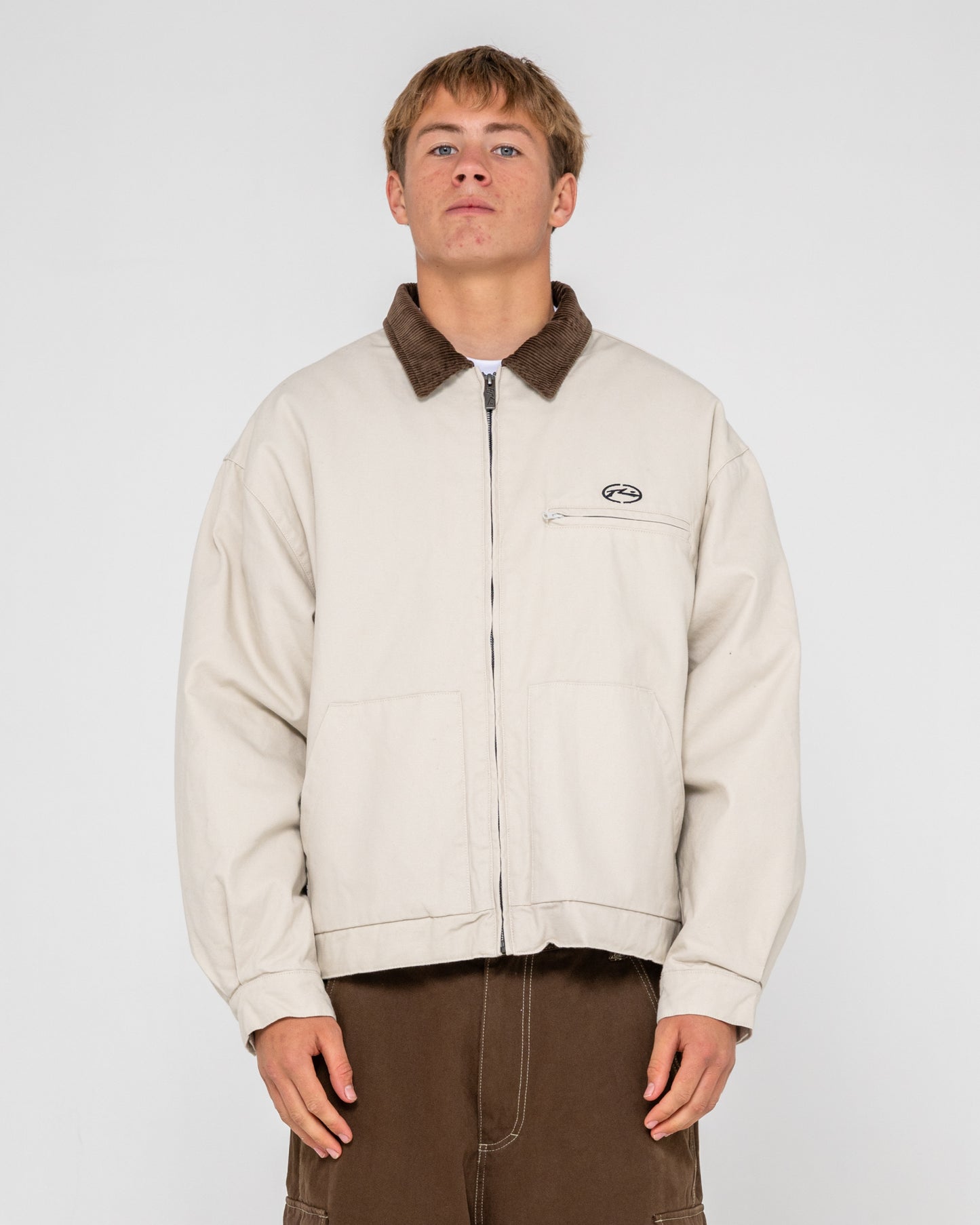 Campera Abrigo Rusty Wookie Workwear Jacket Abbey Stone