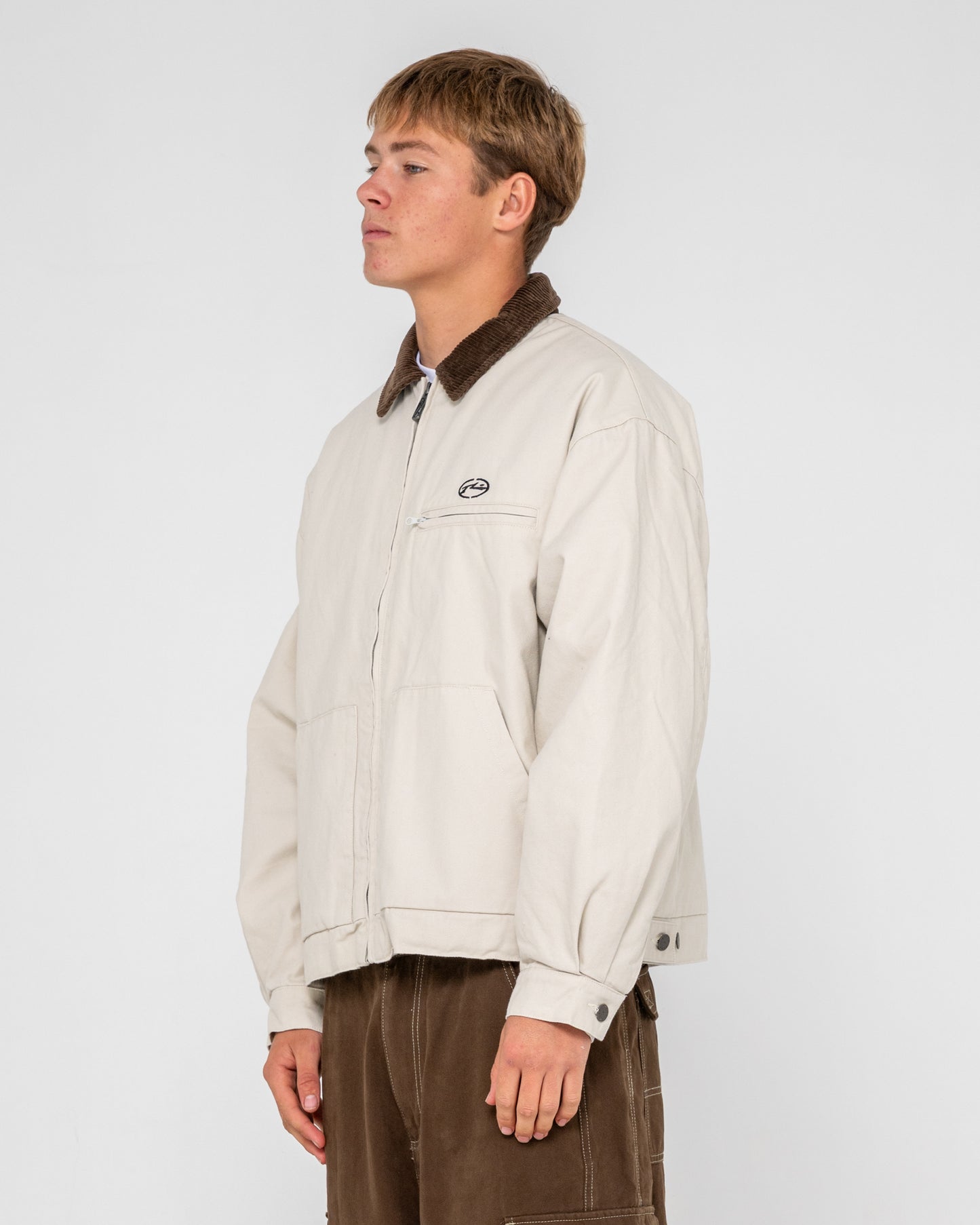 Campera Abrigo Rusty Wookie Workwear Jacket Abbey Stone