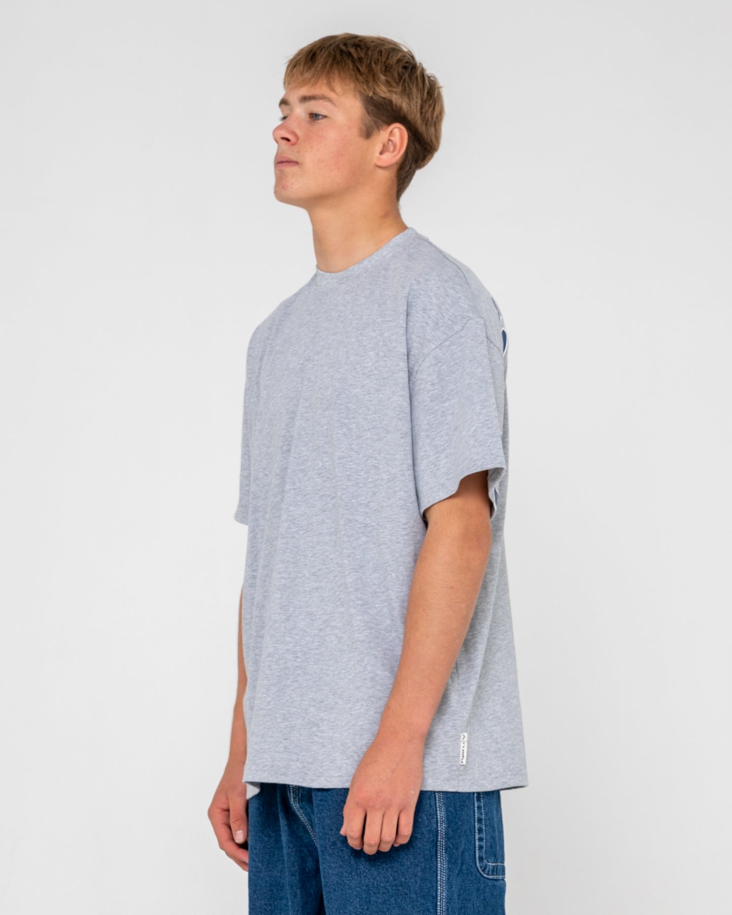 Remera Mc Rusty Glaze-R Short Sleeve Tee Grey Marle