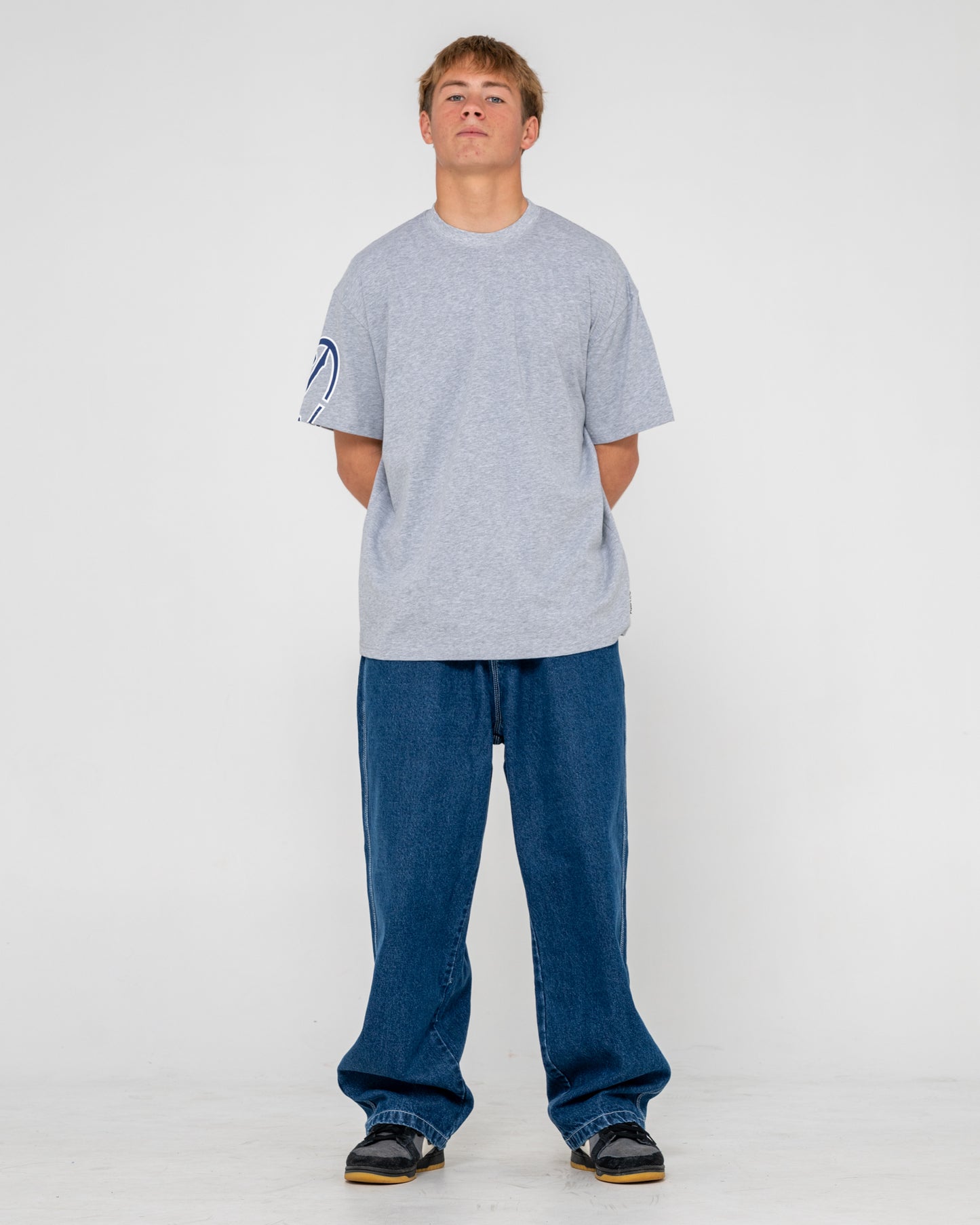 Remera Mc Rusty Glaze-R Short Sleeve Tee Grey Marle