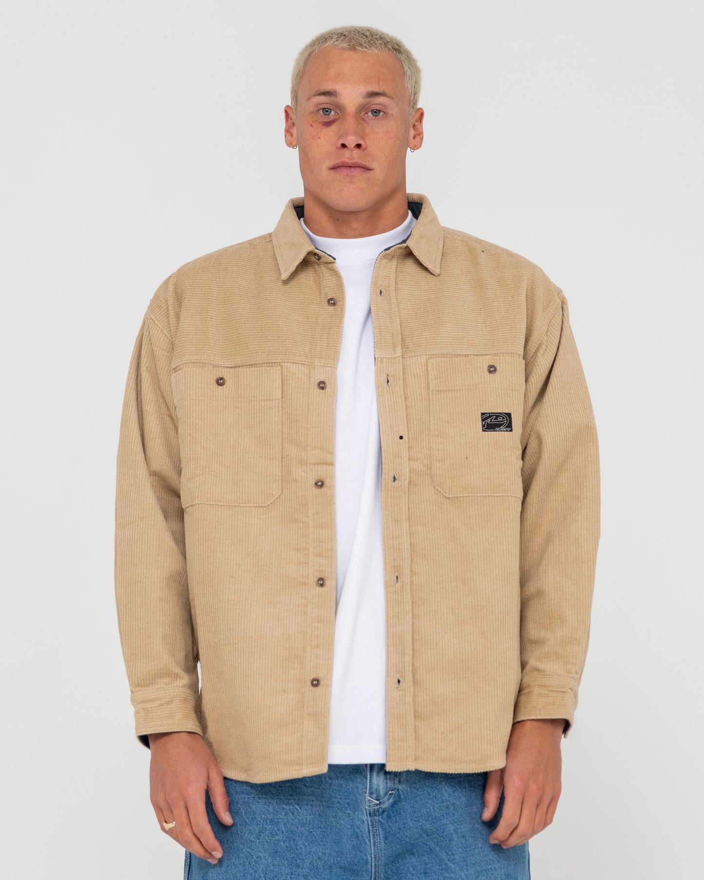 Camisa Mc Rusty Cobra Over Shirt Light Fennel