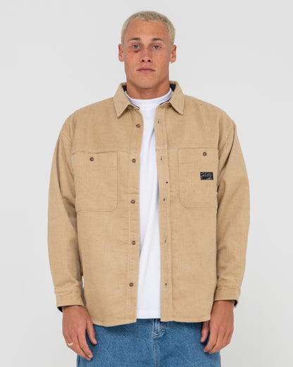 Camisa Mc Rusty Cobra Over Shirt Light Fennel