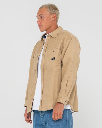 Camisa Mc Rusty Cobra Over Shirt Light Fennel