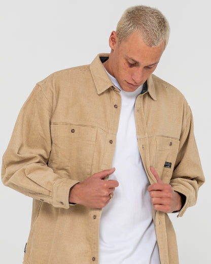 Camisa Mc Rusty Cobra Over Shirt Light Fennel