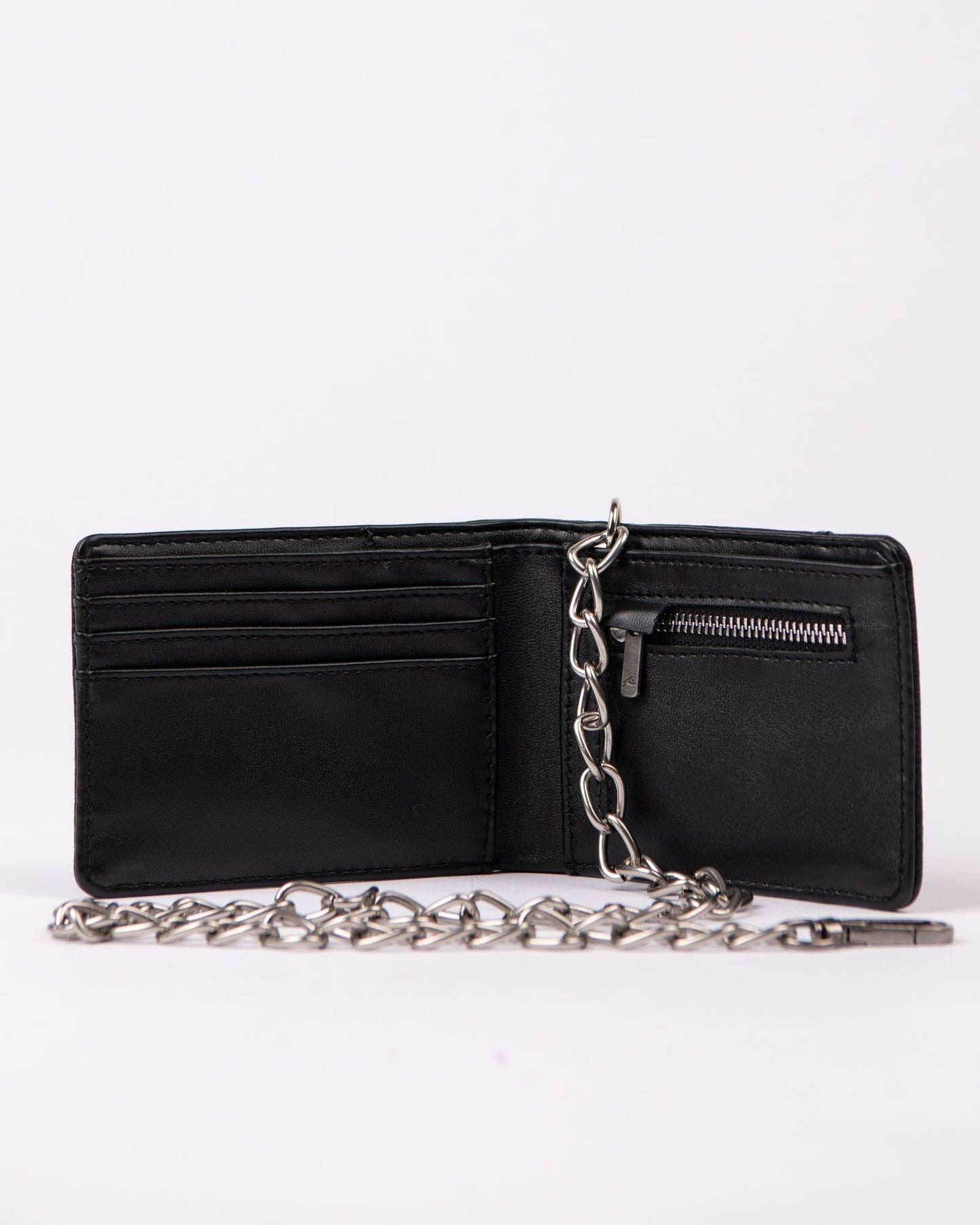 Billetera Rusty Warp Speed Chain Wallet Black
