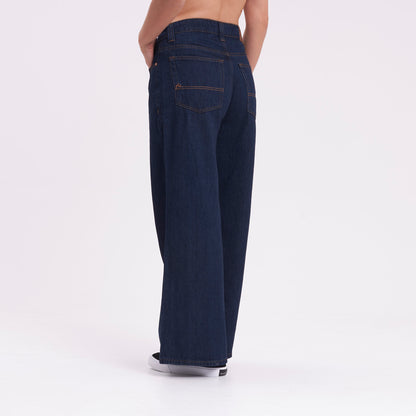 Jean Rusty Wendy Hi Rise Wide Leg Jean Ld Deep Blue