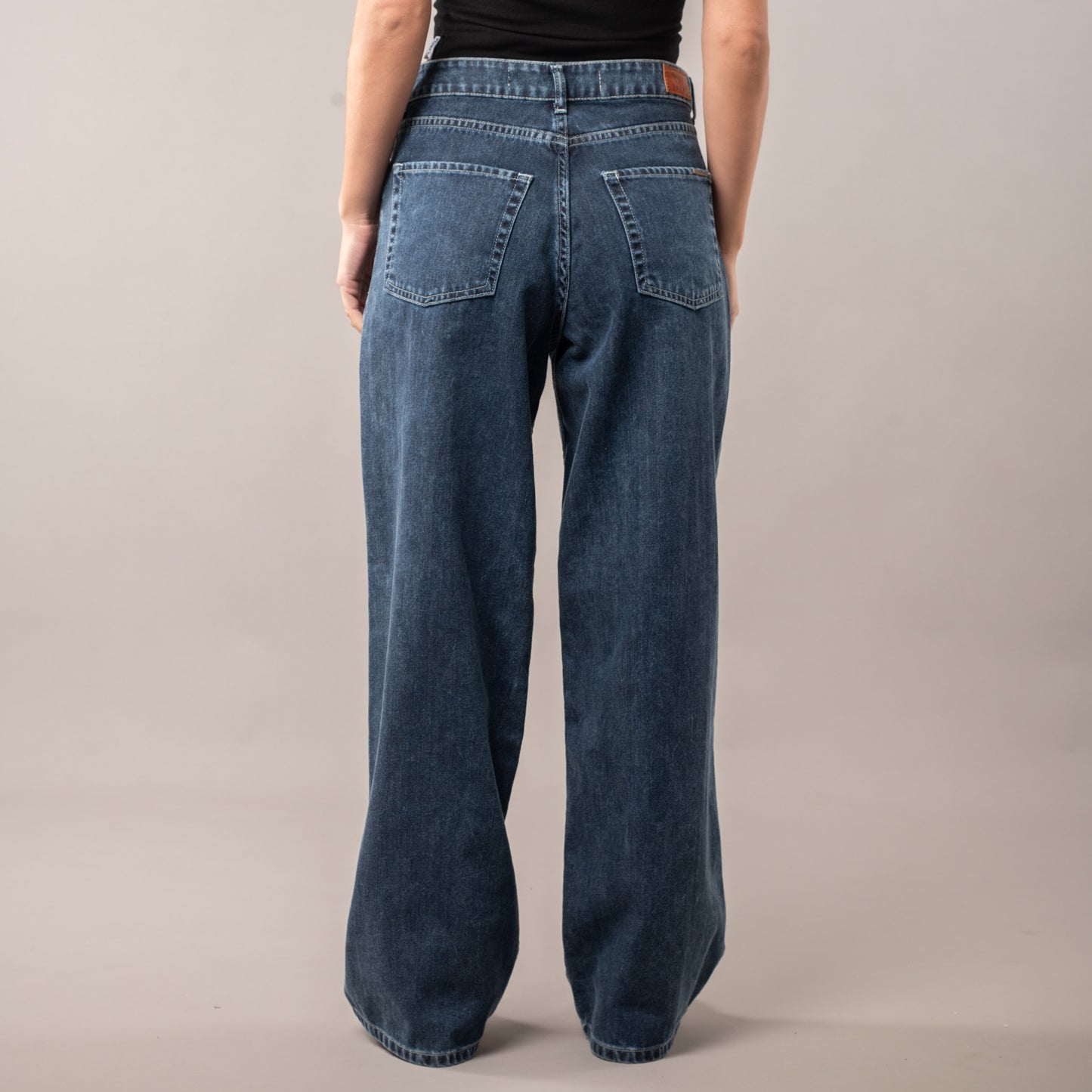 Jean Rusty Wendy Hi Rise Wide Leg Jean Ld Blue