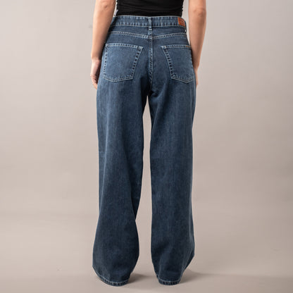 Jean Rusty Wendy Hi Rise Wide Leg Jean Ld Blue