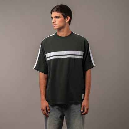 Remera Mc Rusty White Lines Tee Green Gables