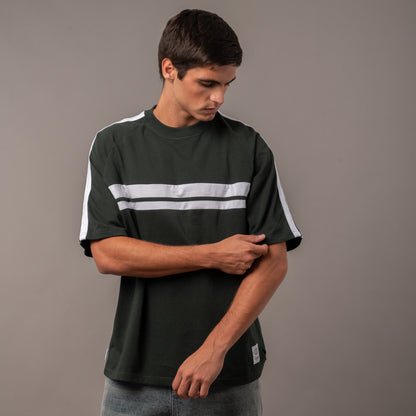 Remera Mc Rusty White Lines Tee Green Gables