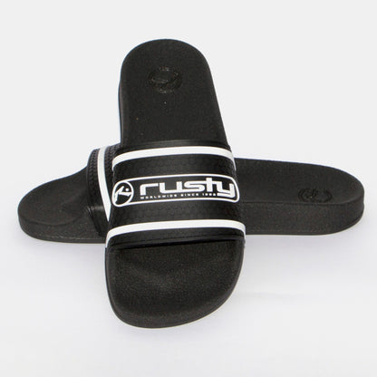 Ojotas Rusty Worldwide Since 1985 Slide Black