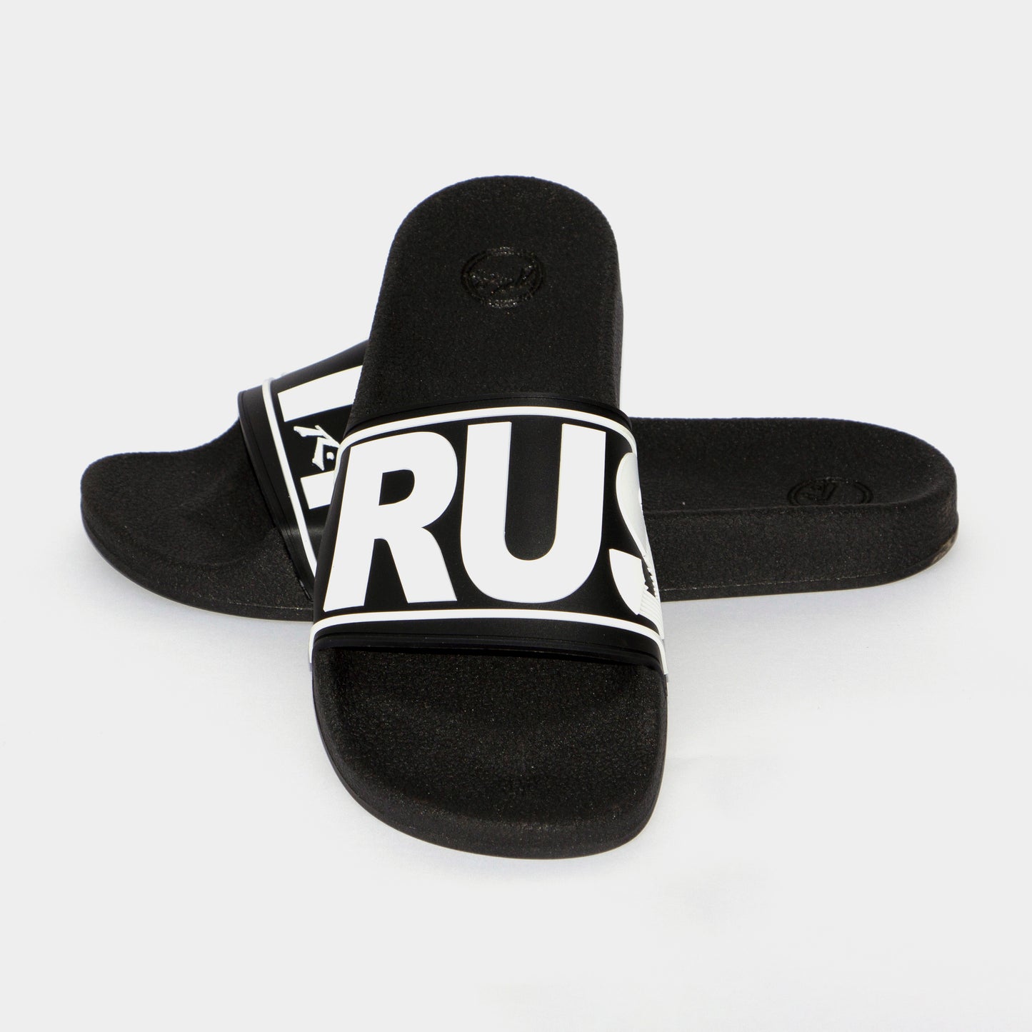 Ojotas Rusty Wordis Slide Jr Black