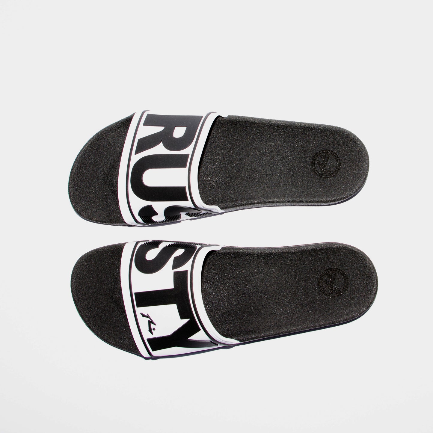 Ojotas Rusty Wordis Slide White