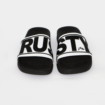 Ojotas Rusty Wordis Slide White