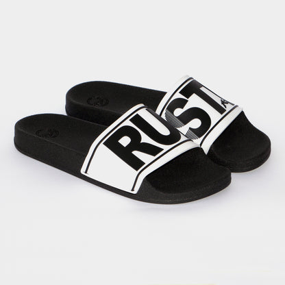 Ojotas Rusty Wordis Slide White